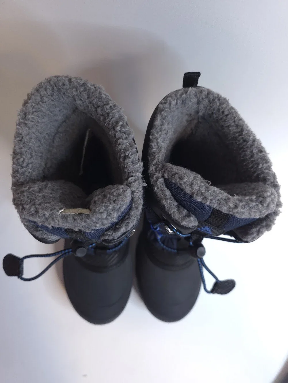 Kamik Rapha Waterproof Winter Snow Boots Shoes Kids Blue Insulated Warm Sz 2